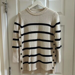 Tuckernuck Stripe Bar Harbor Crew Neck Sweater Size XS